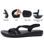 Wildvibe Flat Sandals for Women | Comfy Walking, Hiking, Water Sports, Recovery