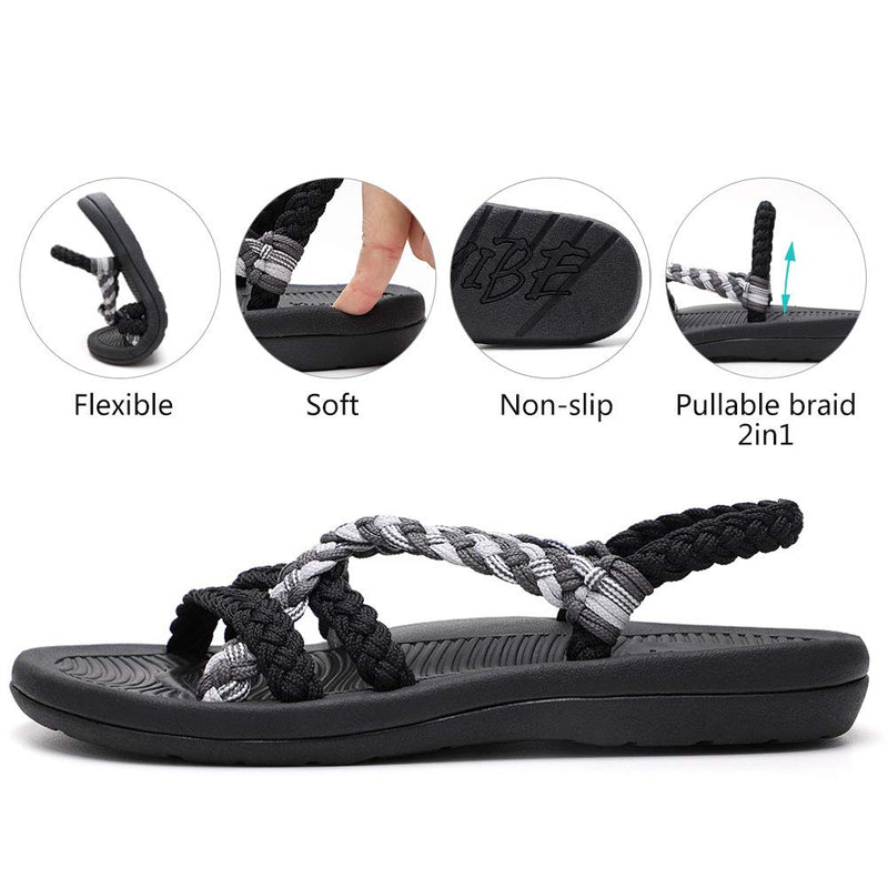 Wildvibe Flat Sandals for Women | Comfy Walking, Hiking, Water Sports, Recovery