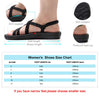 Wildvibe Flat Sandals for Women | Comfy Walking, Hiking, Water Sports, Recovery